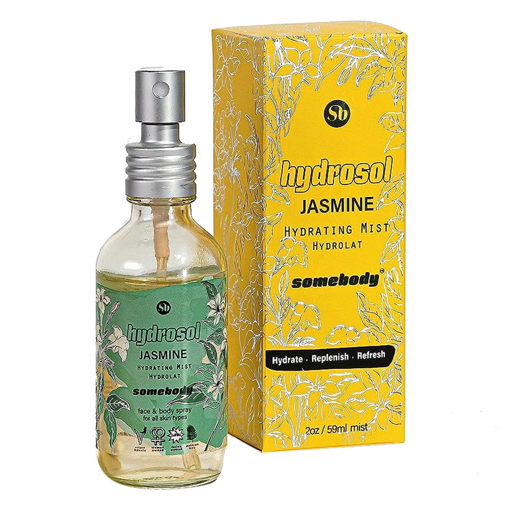 Somebody Hydrosol Somebody Jasmine Hydrating Mist, 2 Oz